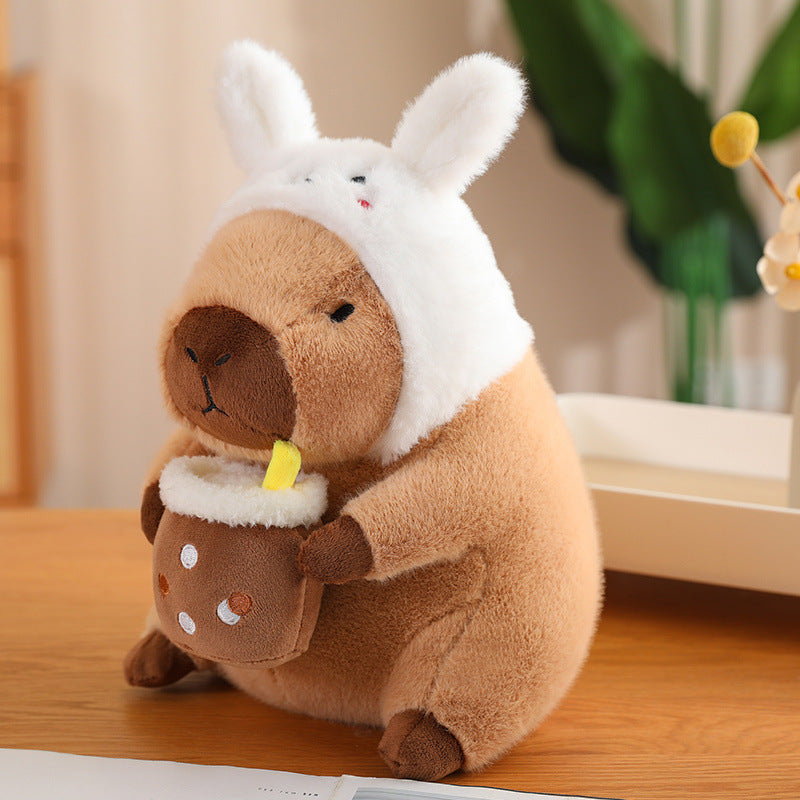 Capybara Bunny Kuscheldoll Plush