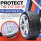 FLOURESCENT CAR TIRE VALVE CAPS