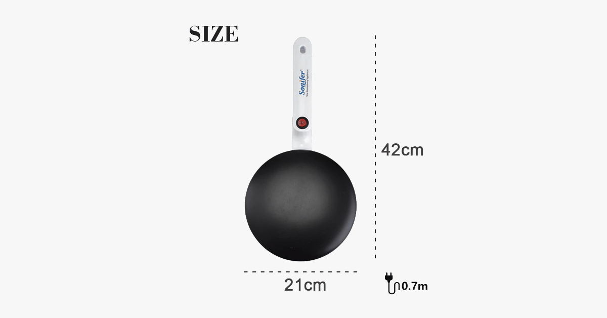 Frendorf | Automatischer tragbarer Crêpe-Maker
