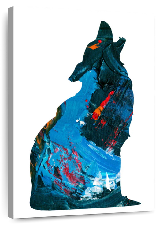 Frendorf | Die Wolf heult nachts Wandkunst