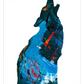 Frendorf | Die Wolf heult nachts Wandkunst
