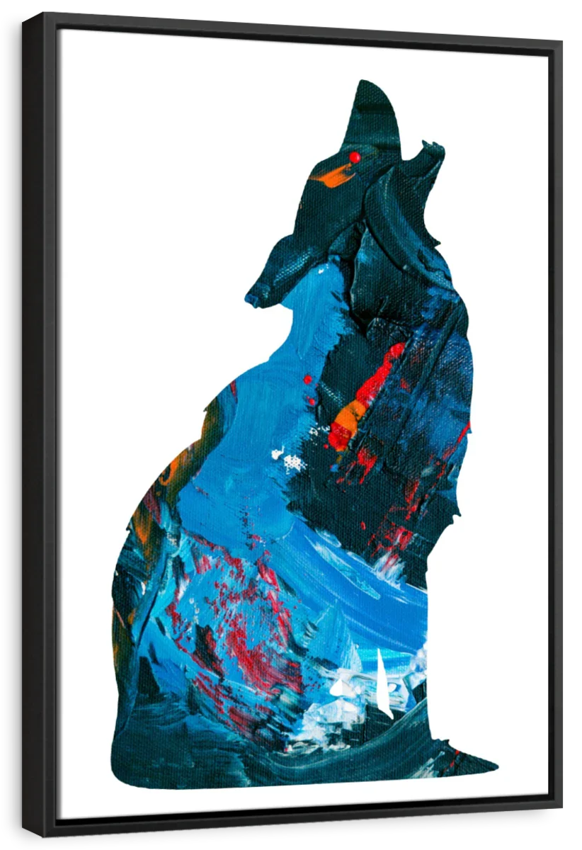 Frendorf | Die Wolf heult nachts Wandkunst