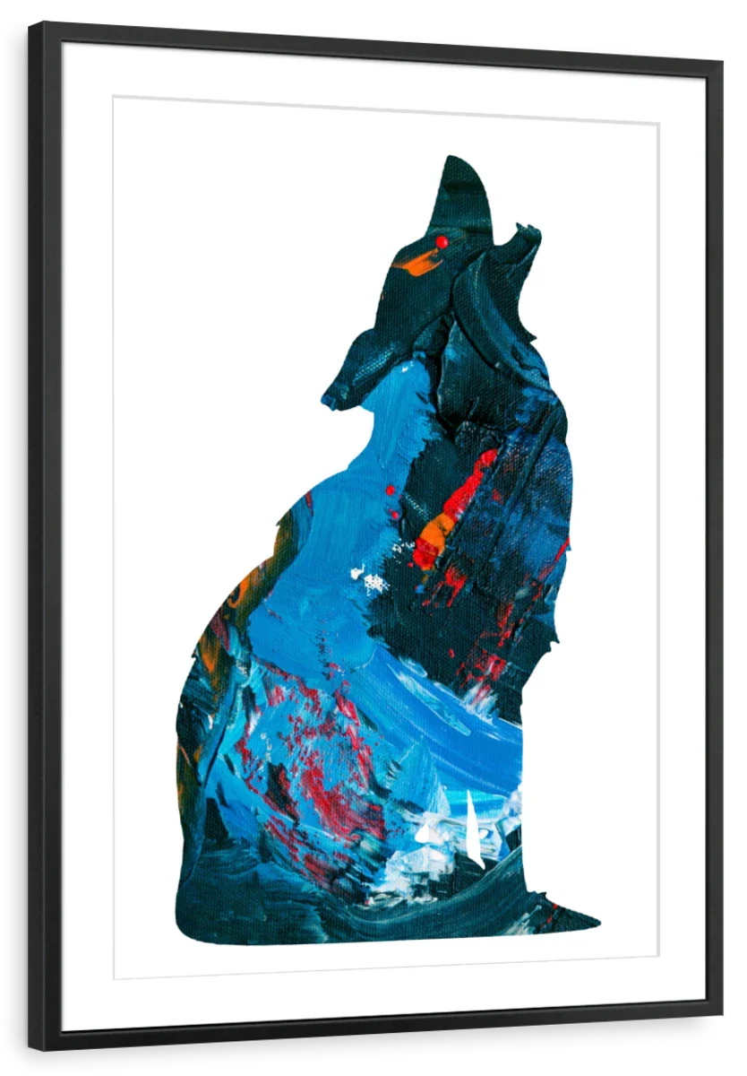 Frendorf | Die Wolf heult nachts Wandkunst
