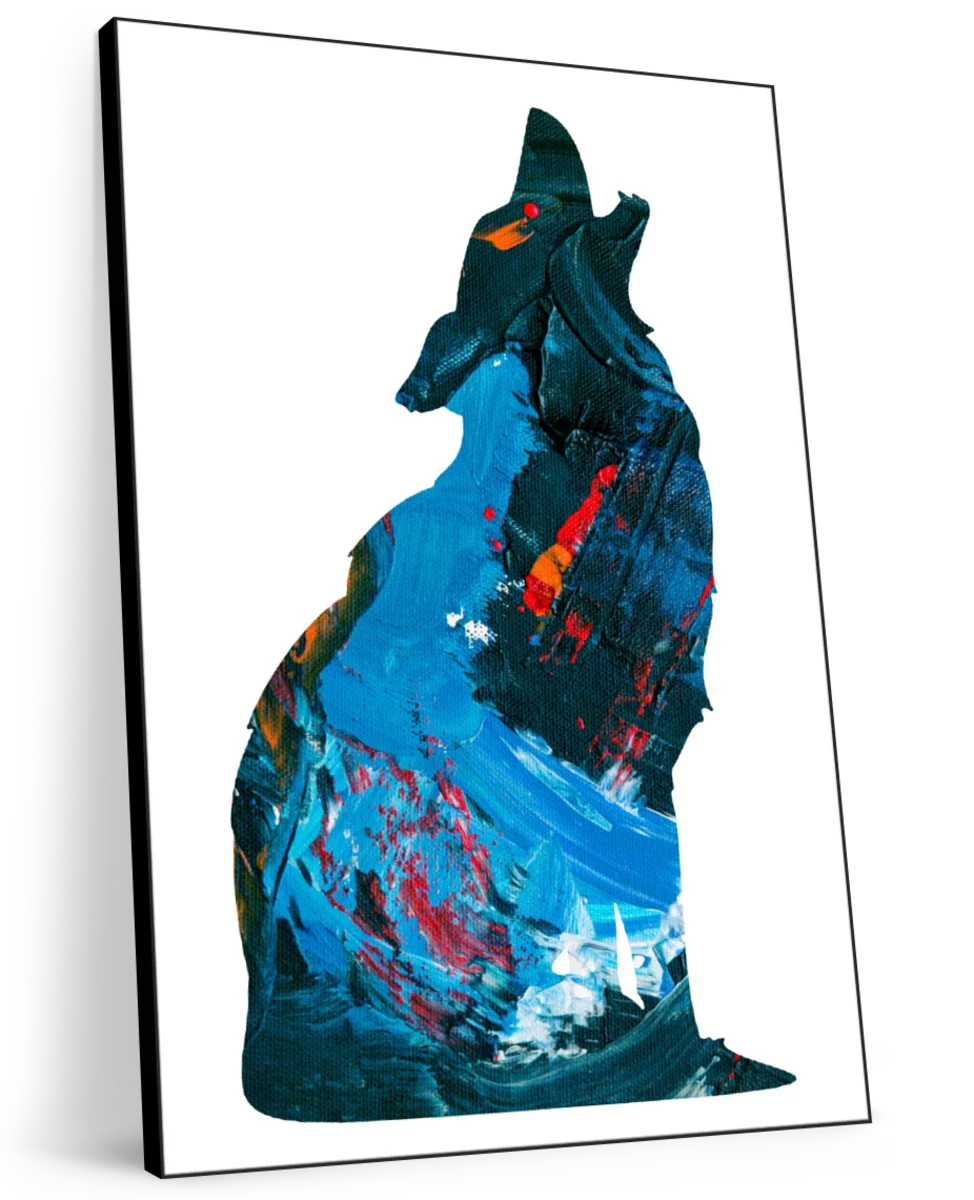 Frendorf | Die Wolf heult nachts Wandkunst