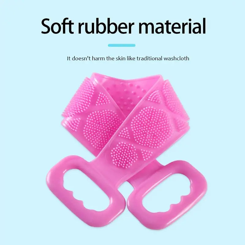 Frendorf |  doppelseitiges Silikon-Badeschrubbtuch