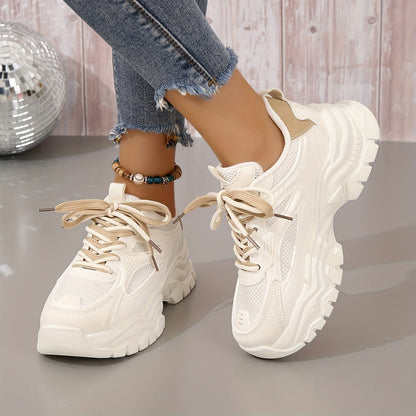 Frendorf | Dick besohlte, höhenverstellbare Chunky Sneakers