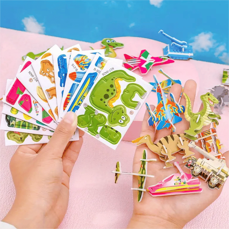 Frendorf | BrainBlox – 3D Cartoon-Puzzle für Kinder