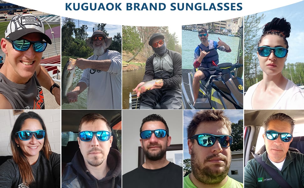 Frendorf | Outdoor-Sport-Sonnenbrille mit blendfreien, polarisierten Gläse