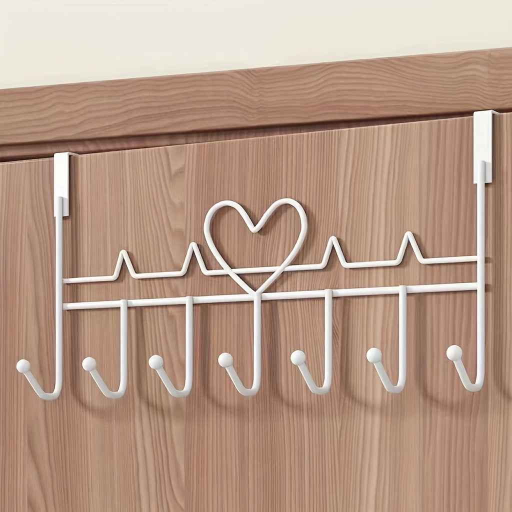 EasyHang - Einfach zu installierende Garderobe für die Tür - Lackierte Oberfläche