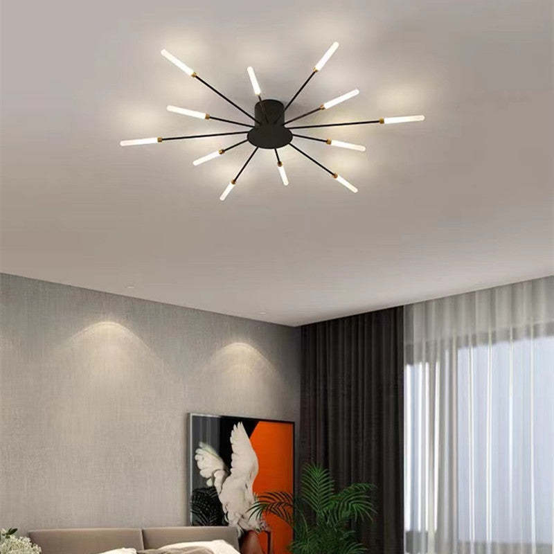 Frendorf | StarBurst Feuerwerk Deckenleuchte | Moderne LED Pendelleuchte | Stimmungsvolles Dekolicht für Zuhause