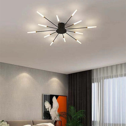 Frendorf | StarBurst Feuerwerk Deckenleuchte | Moderne LED Pendelleuchte | Stimmungsvolles Dekolicht für Zuhause