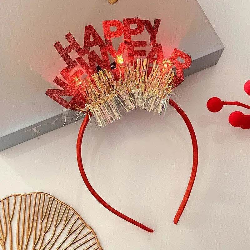 Frendorf | Weihnachten Mit Licht Stirnband Schneeflocke Damen