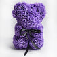 Frendorf | Valentinstag Geschenk Rose Bär Ewige Blume Rose Teddybär PE Schaum Bär 25cm Valentinstag