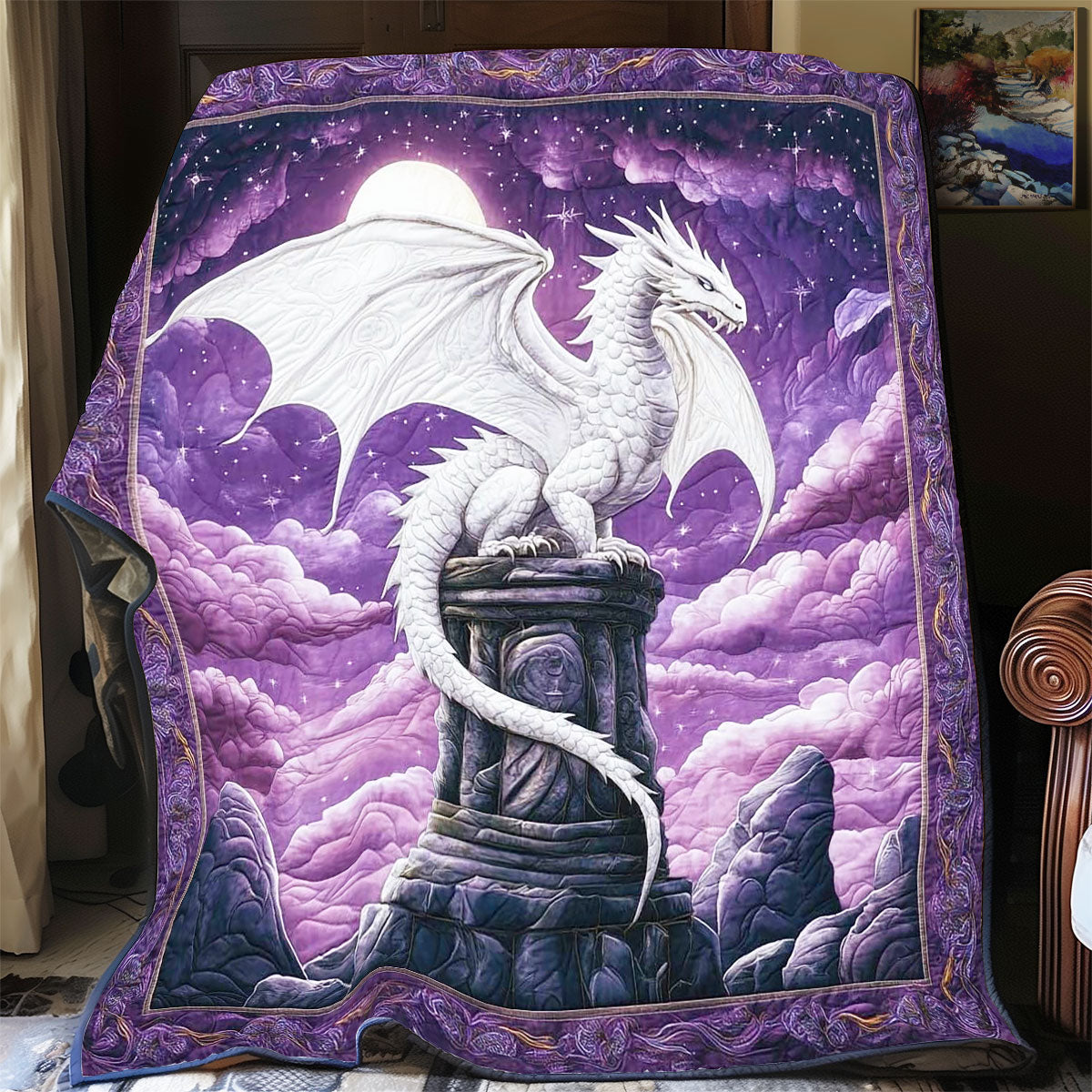 Moonlight Gott Drache Decke