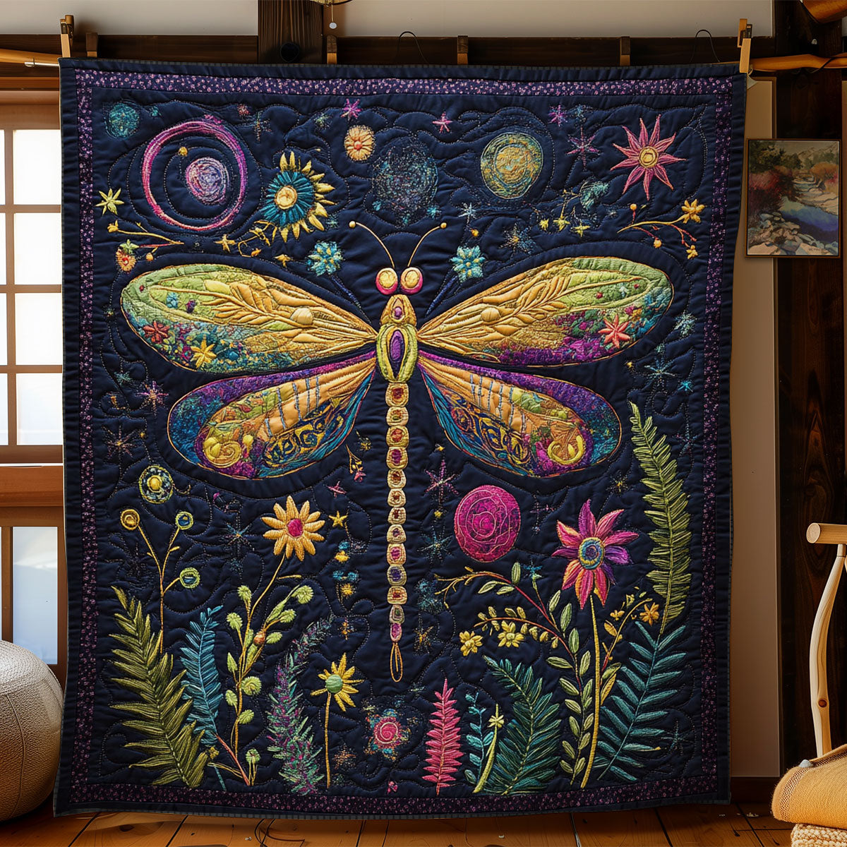 Mystic Dragonfly Quilt