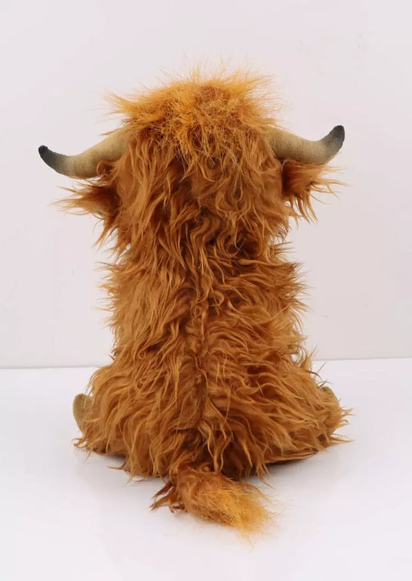 Frendorf | Plüschspielzeug - Weiche und kuschelige Highland Cow Plüschtier