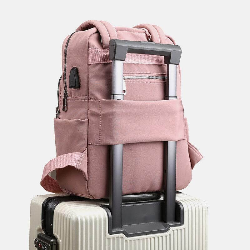 Frendorf | Wasserdichter Multifunktions-Rucksack – Robuste Reise-, Arbeits- und Schul-Tasche mit USB-Ladeanschluss