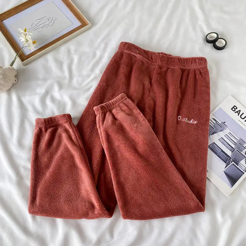 Frendorf | Winter-Pyjama-Set aus weichem Samt