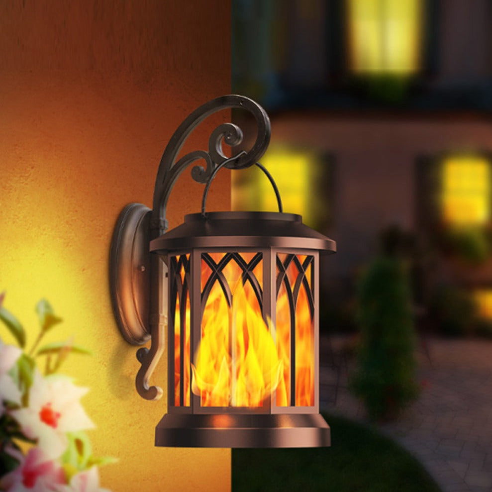 FlameGlow™ - Hängende Solar-Flammenlaterne (2er-Pack)
