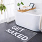 Get Naked Badematte – Weicher getufteter Badezimmerteppich
