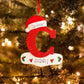 Frendorf | Personalisierte Weihnachts 24 Buchstaben Ornamente