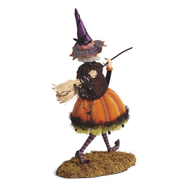 Frendorf | Halloween-Figurine | Handgemachte Hexendekoration | Harz
