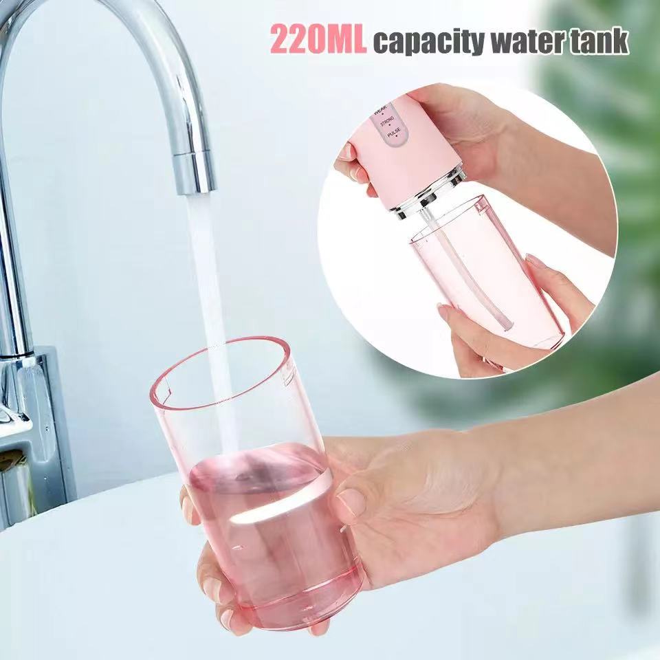 Frendorf | Wasserdichter Irrigator Dentalreiniger, kabelloser & wiederaufladbarer Wasserzahnseide