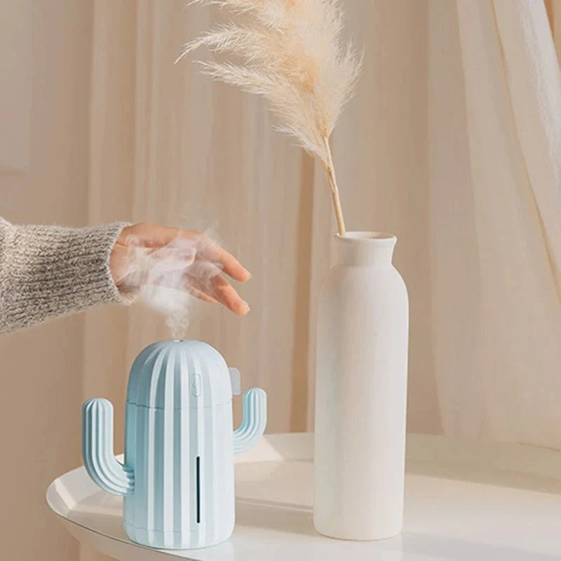 Kaktusförmiger wiederaufladbarer Aromatherapie-Luftbefeuchter