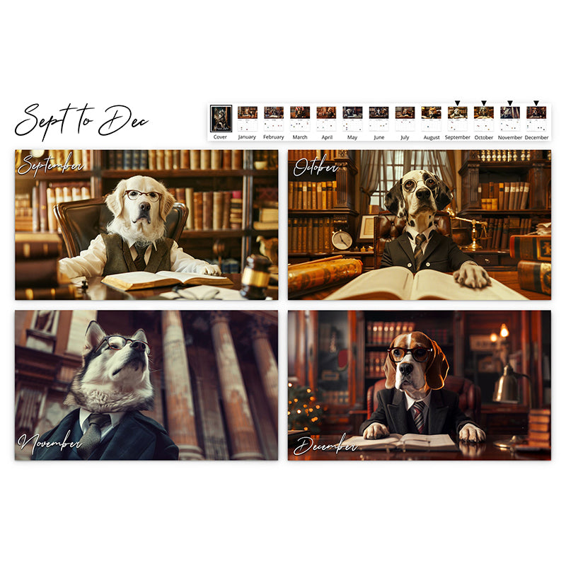 Frendorf | 2025 Pfoten der Gerechtigkeit Wandkalender