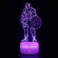 3D Lampe Marvel Captain America