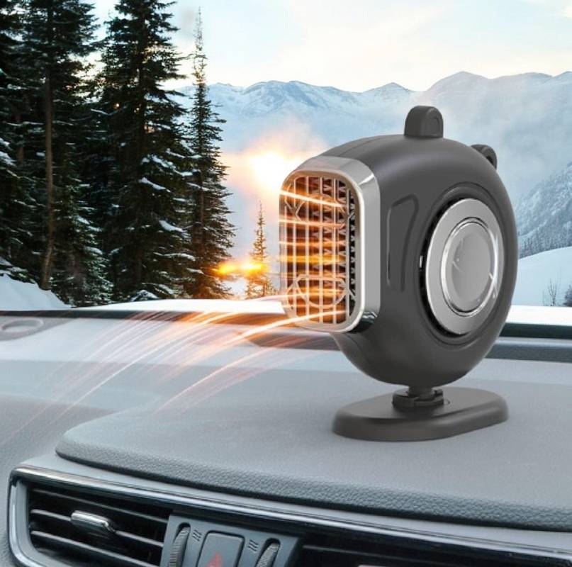 Frendorf | 12V Tragbarer Autoheizer mit 360° Winkelverstellung