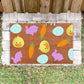 Cartoon Bunny Rabbit Rutschfeste Fußmatte