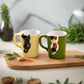 Cartoon Keramiktasse Katze