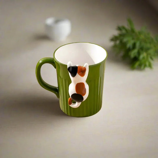 Frendorf | MeowMate Premium Keramiktasse | Katzenmotiv | 350ml | Perfekt für Kaffee & Tee | Geschenkidee