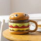Cartoon Keramische Hamburger Kaffeetasse