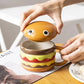 Cartoon Keramische Hamburger Kaffeetasse
