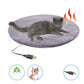 USB beheiztes Plüsch Katzenbett - Konstante Temperatur & Tragbares Winterkissen