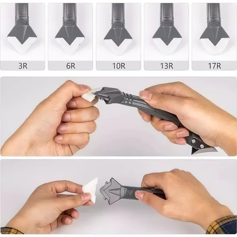 Dichtungsmittel | Ultimatives 3-in-1 Kitwerkzeug