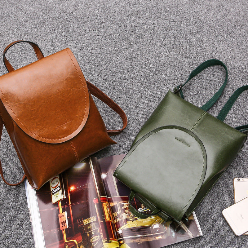 Frendorf | Trendiger Leder Rucksack für Frauen - Stilvoll, Vielseitig & Nachhaltig