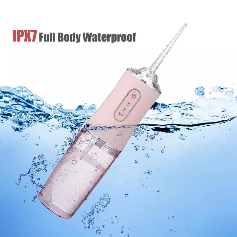 Frendorf | Wasserdichter Irrigator Dentalreiniger, kabelloser & wiederaufladbarer Wasserzahnseide
