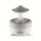 Entspannender Regenstropfen Aromatherapie Ätherisches Öl Diffusor - LED Licht & Luftbefeuchter