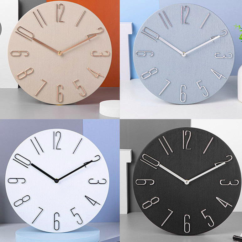 Einfache Minimalistische Wanddekoration Uhr