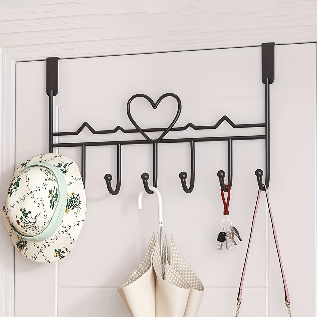 EasyHang - Einfach zu installierende Garderobe für die Tür - Lackierte Oberfläche