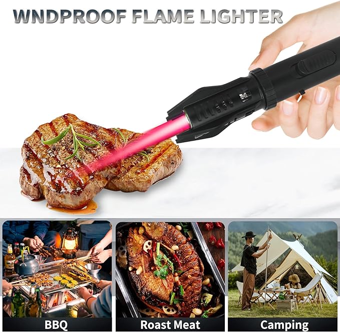 Frendorf | Winddichtes Outdoor-Feuerzeug mit gerader Flamme