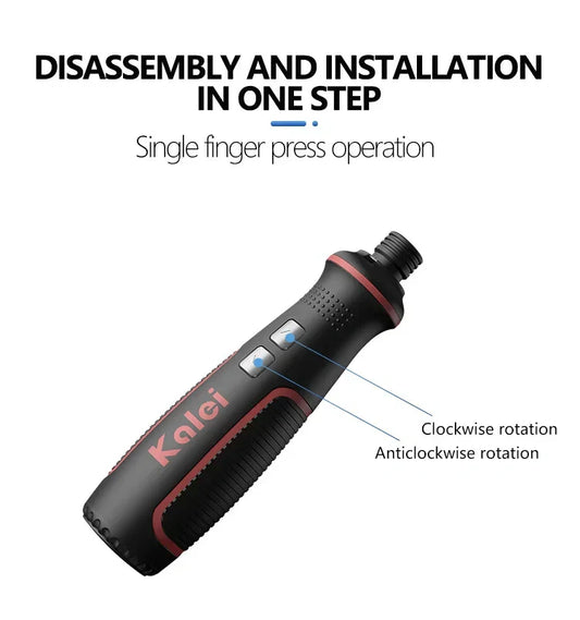 Elektrischer Schraubendreher | 41-in-1 Set | Wiederaufladbar & Vielseitig