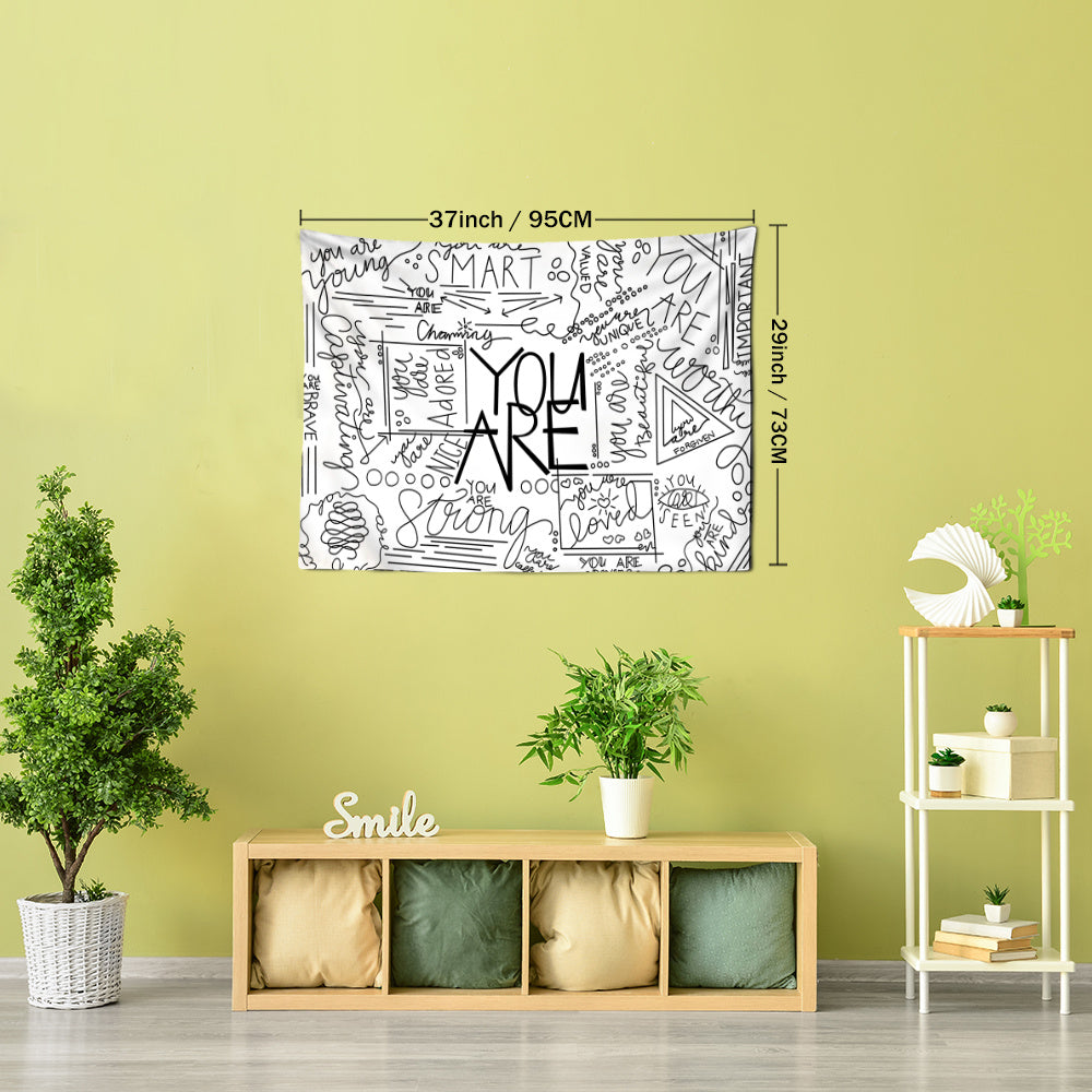 Traum Positive Inspirierende Wandteppich Dekor