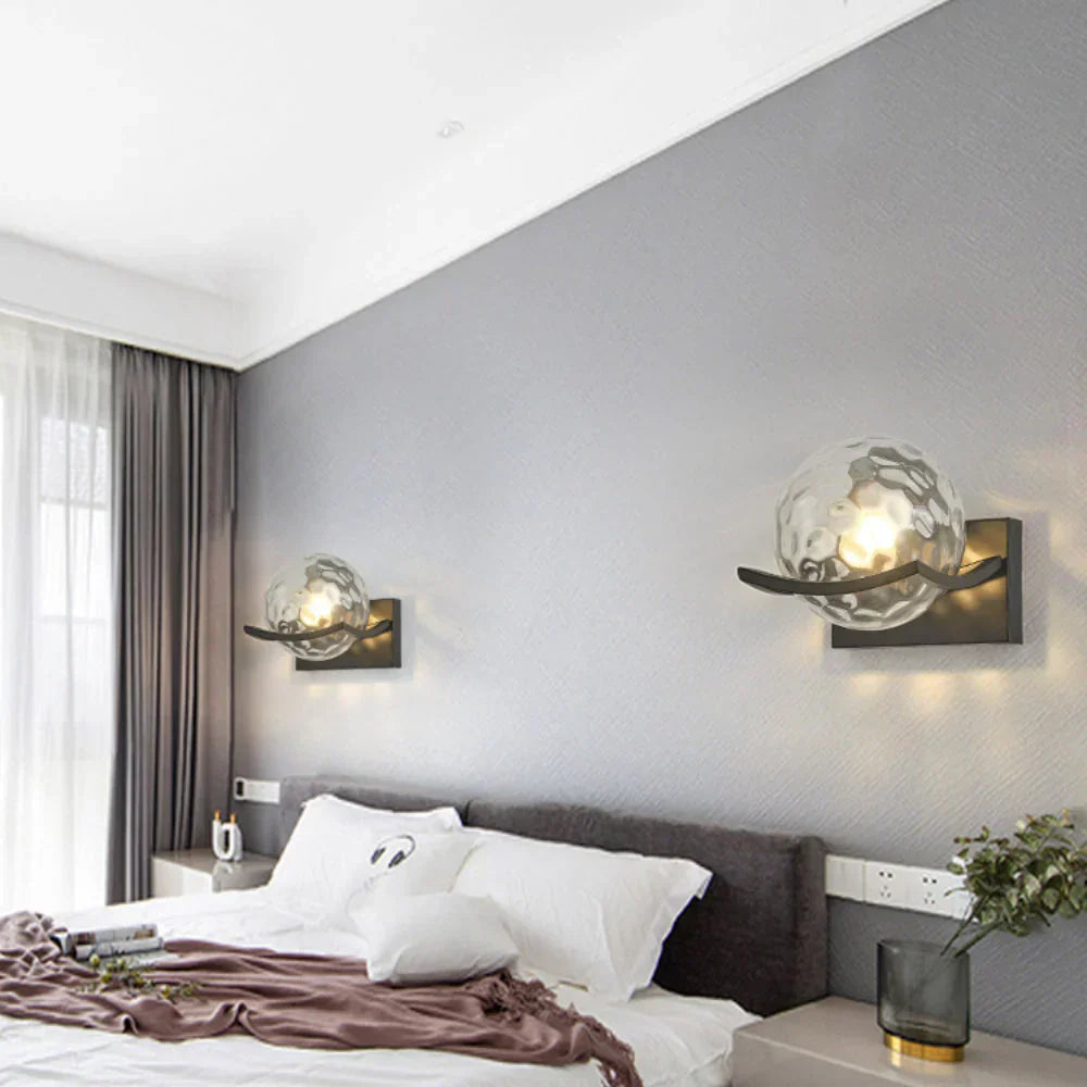 Frendorf | KristallisierteStrahl - Moderne LED-Wandlampe aus Kristall