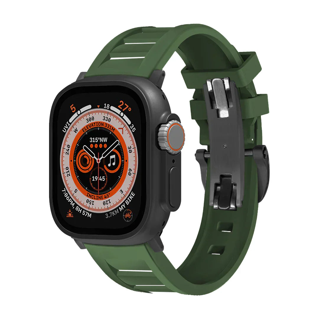 Frendorf | FKM Butterfly Schnalle Band für Apple Watch