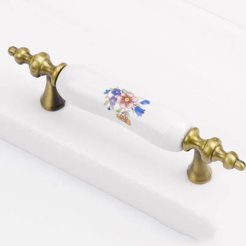 Frendorf | Keramischer Schrank-Schublade-Tür Möbelgriff und Türknopf