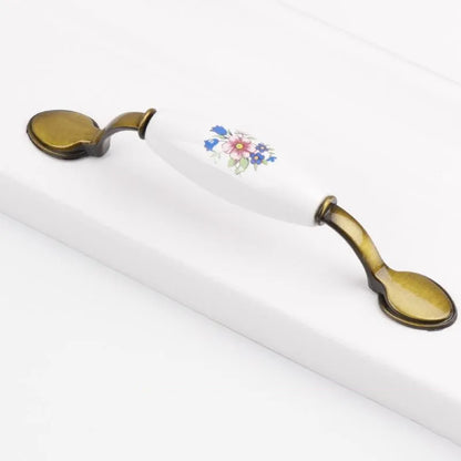 Frendorf | Keramischer Schrank-Schublade-Tür Möbelgriff und Türknopf